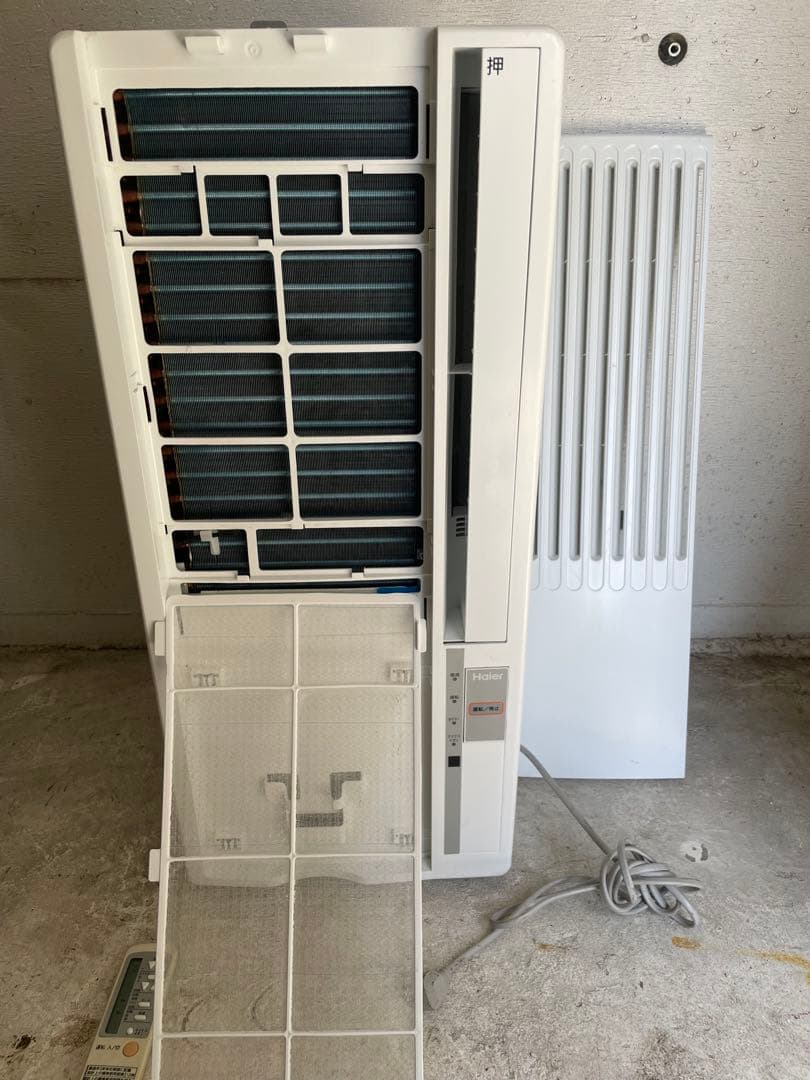 窓用エアコン Haier JA-16Ｕ　冷房専用