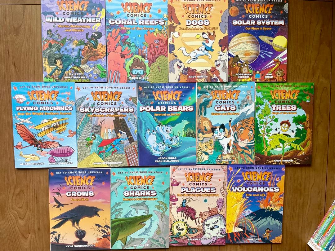 新品Science Comicsシリーズ31冊　洋書　英語絵本　漫画