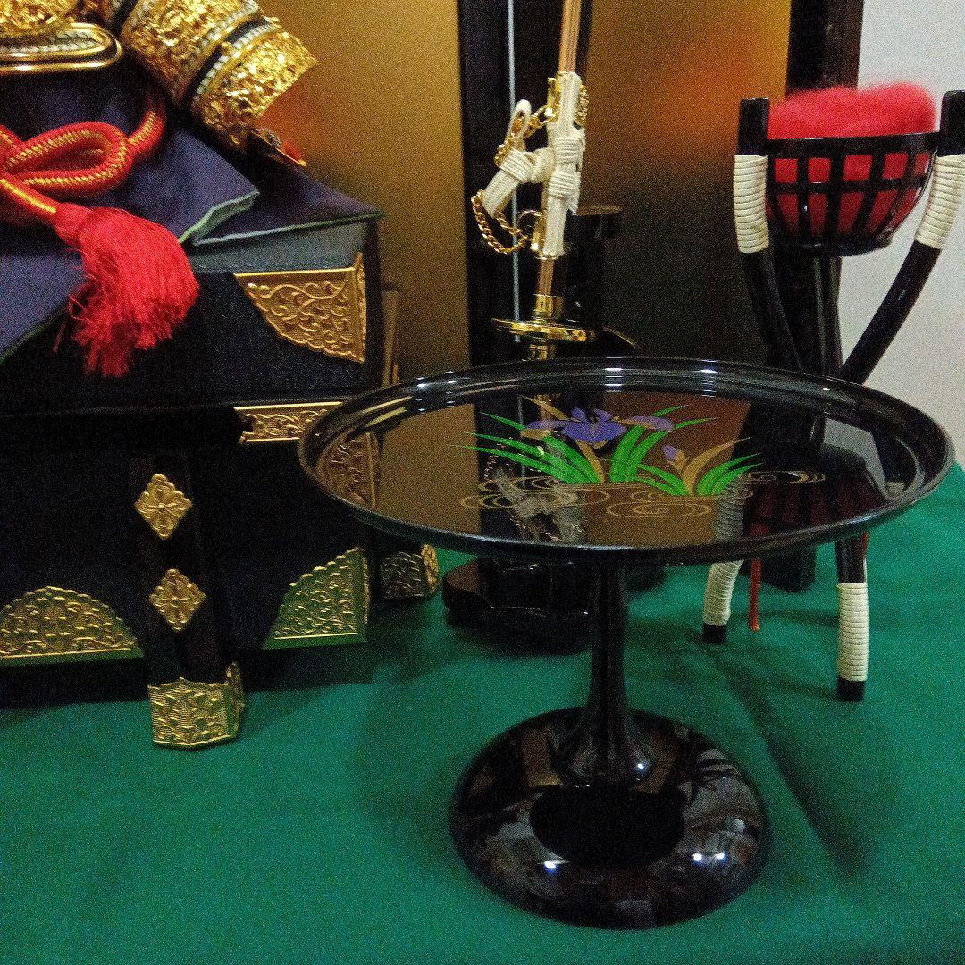 五月人形　正綿糸織　兜飾り　平安武政作