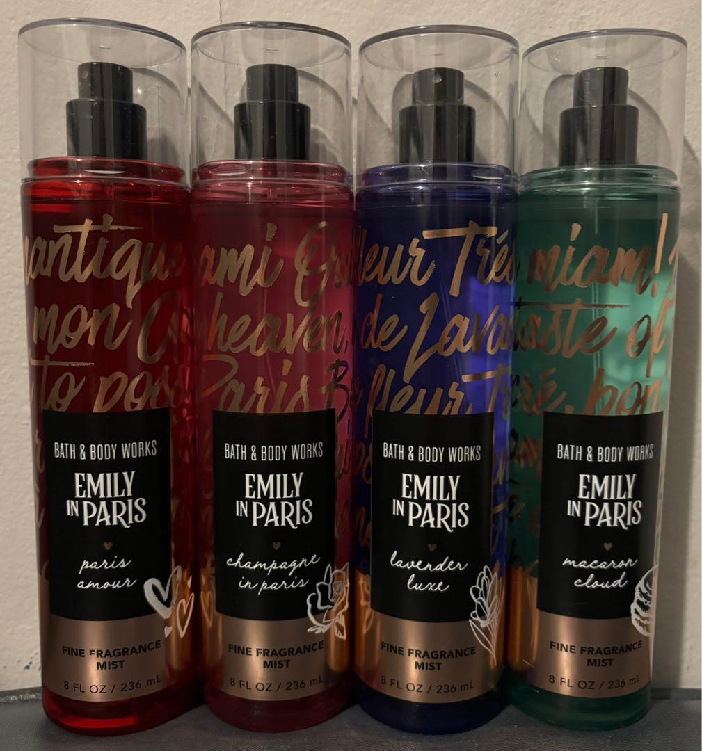 Bath&bodyworks X Emily in the parisミスト4本