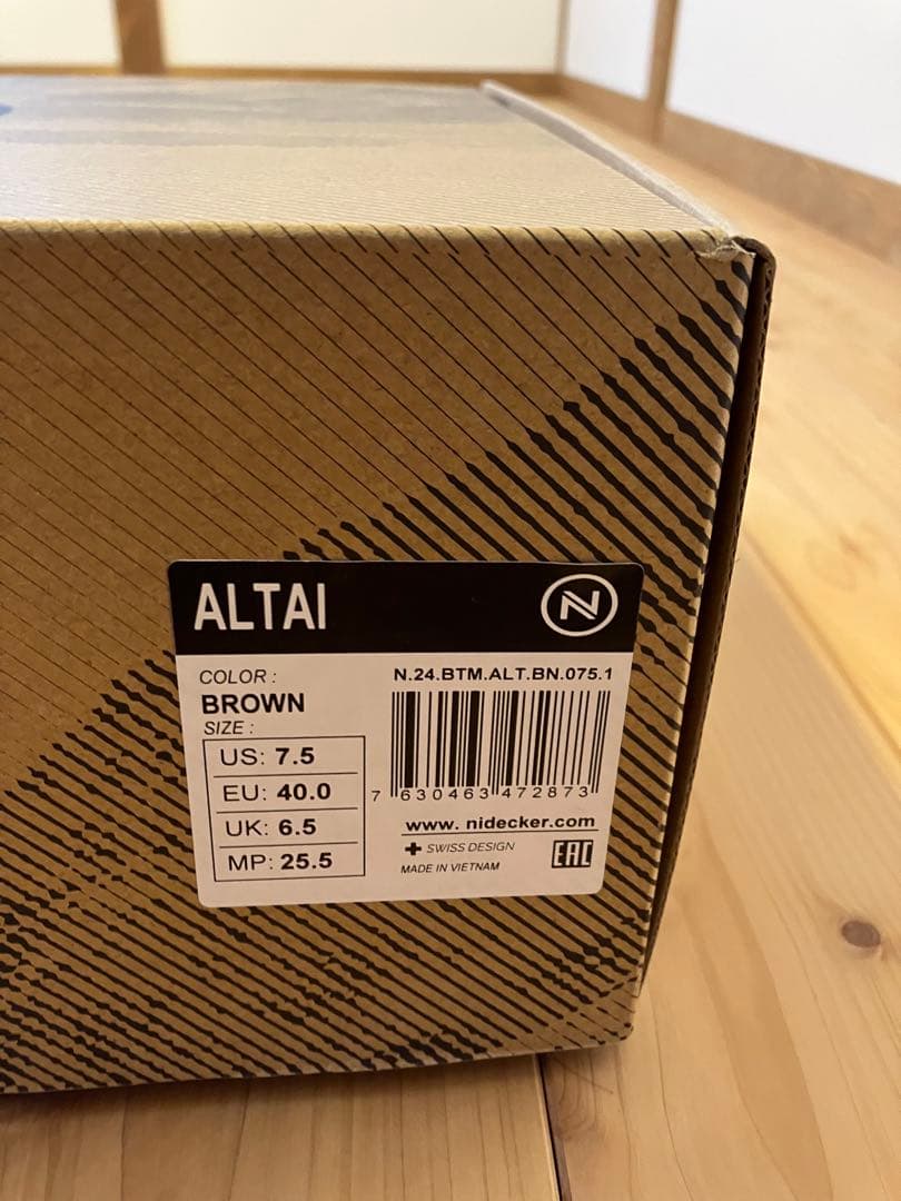 【新品未使用】nidecker altai 23-24 25.5cm