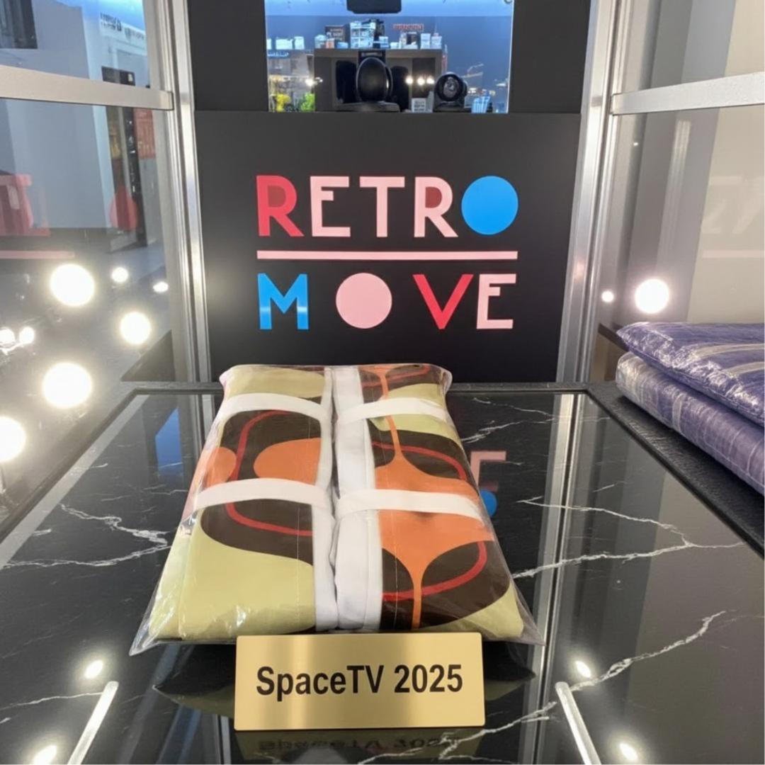 ミッドセンチュリー スペースエイジ カーテン クリスマスセール売り切り1万円