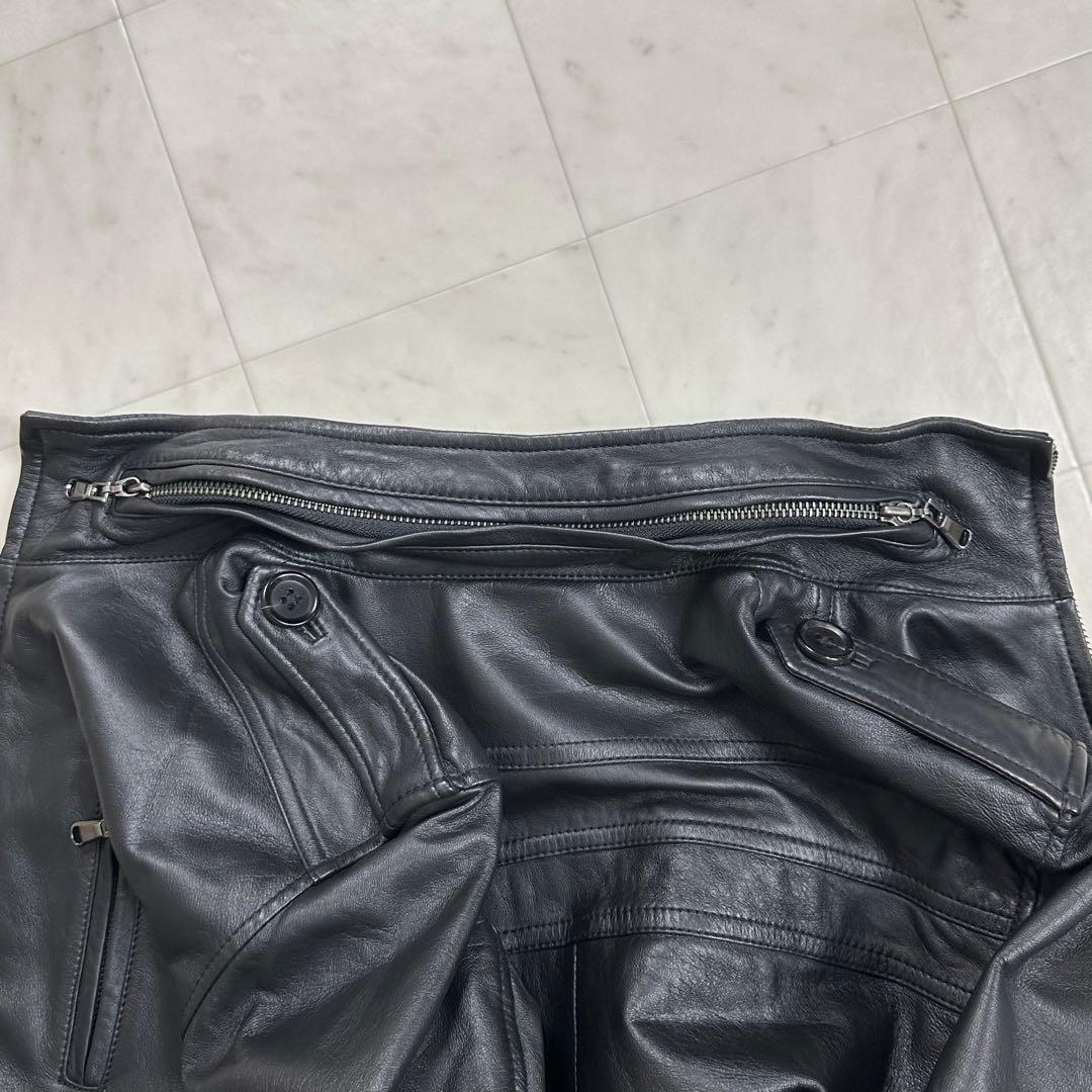 〈美品〉KATHARINE HAMNETT LONDON【L】レザー ジャケット