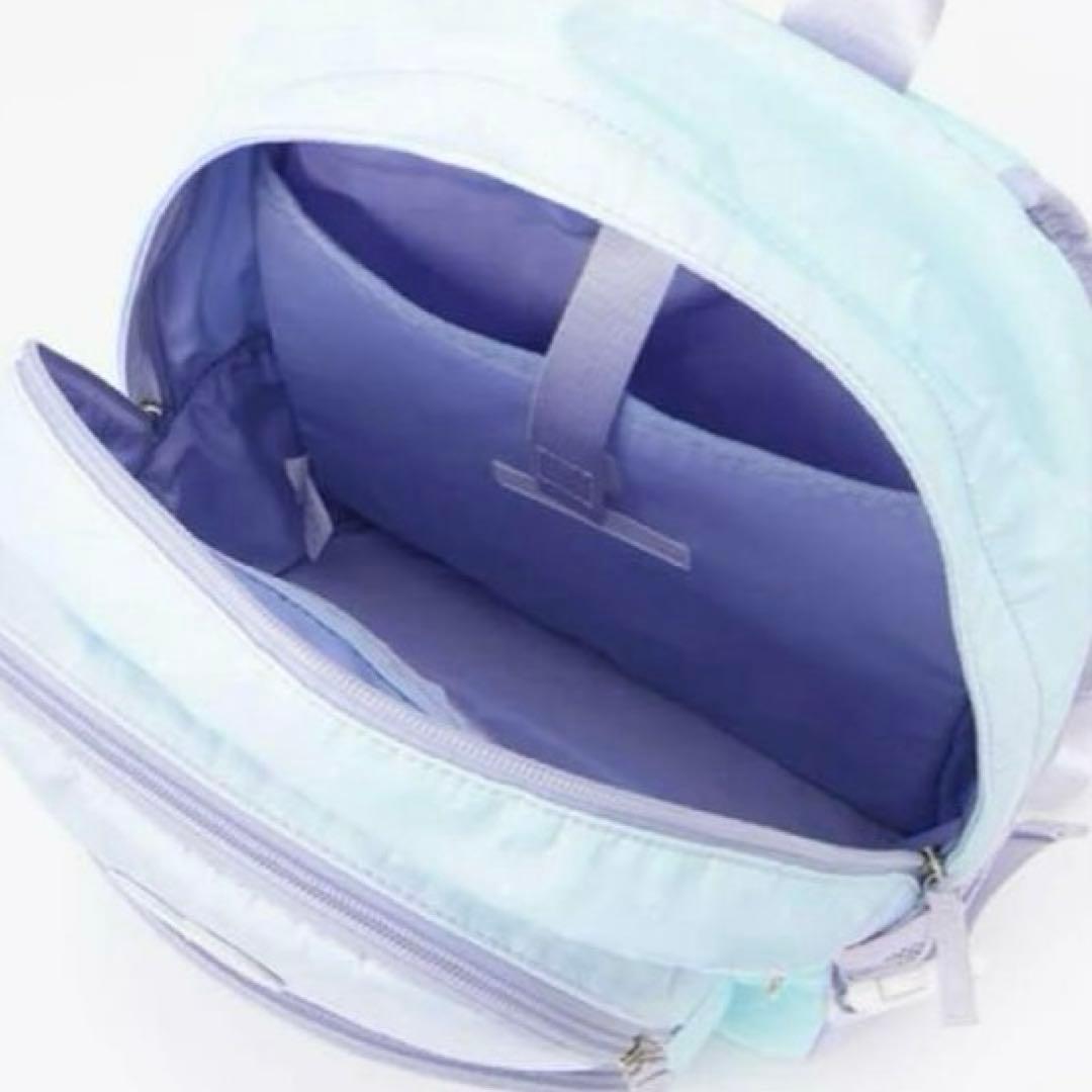 メゾピアノ 【容量約23L】ポーチつきナイロンリュック大