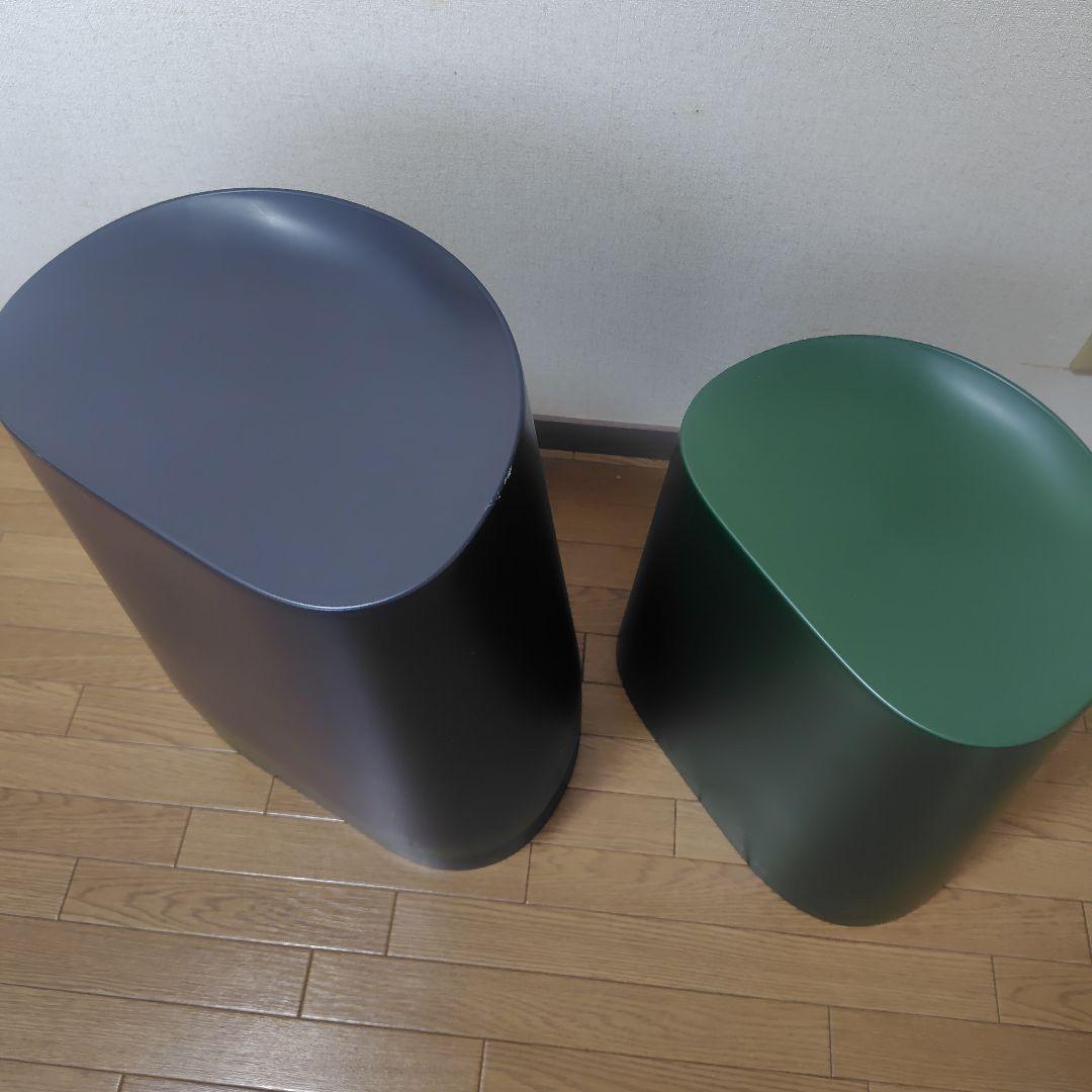 無印良品　ポリプロピレンスタッキングスツール ４脚