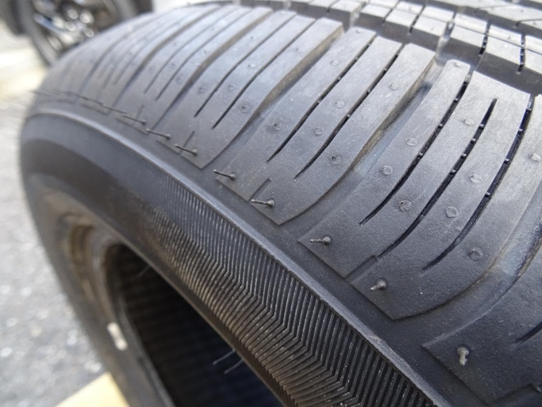 マンマミーア25年8月製225/55R18新車外しオールシーズンタイヤ4本