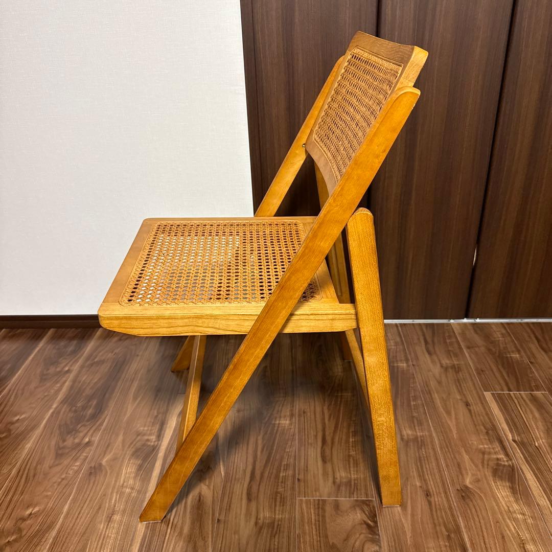 ZARA  ザラホーム　折りたたみラタンチェア