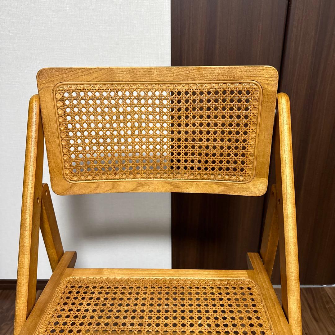 ZARA  ザラホーム　折りたたみラタンチェア