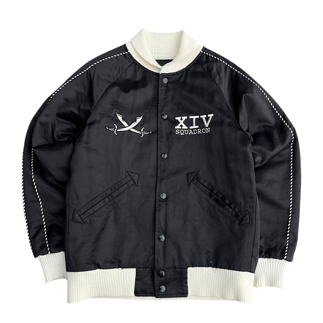 NEIGHBORHOOD スカジャン スーベニアジャケット S ブラック 希少