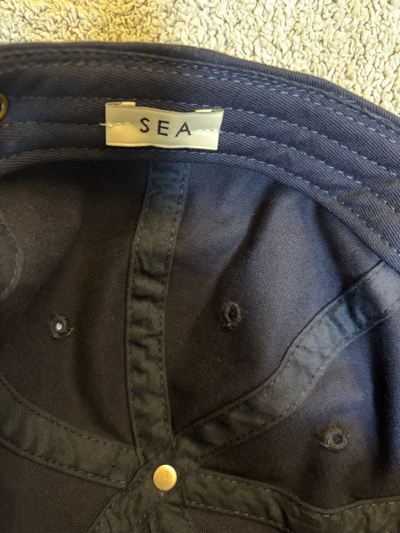 SEA / seavalley mountain club CAP ネイビー
