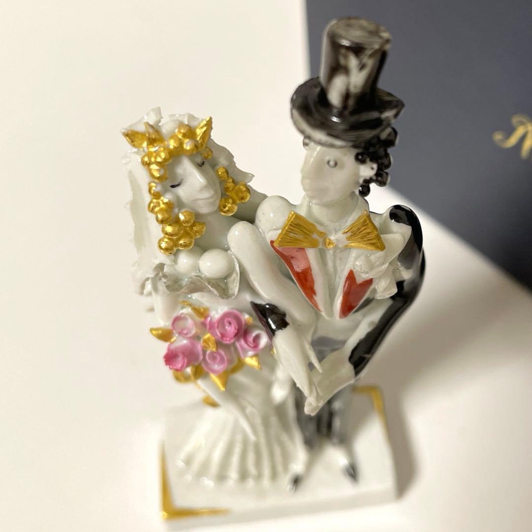 ＊花嫁と花婿＊Peter Strang＊手捻り・箱入・Meissen・