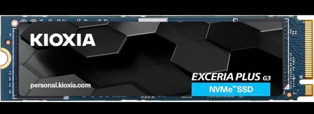 新品未開封 未開封 2TB ケース付き　KIOXIA M.2 2280 SSD