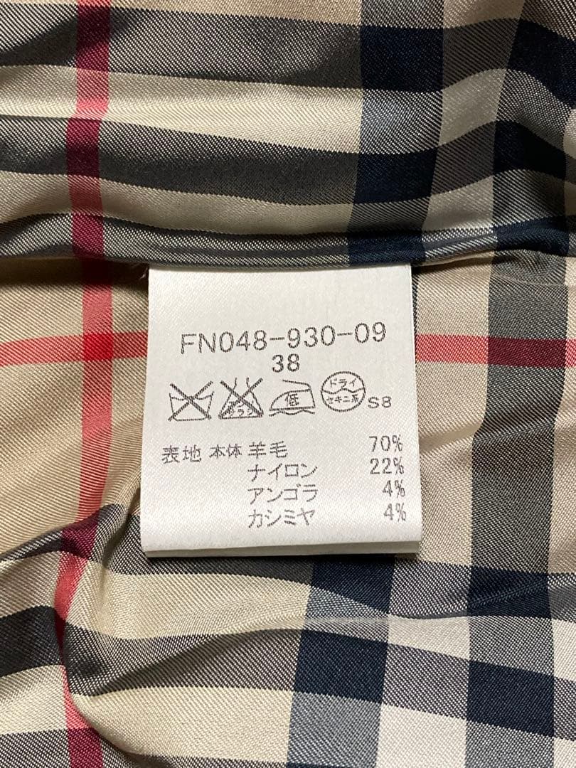 BURBERRY バーバリー ロンドン ダッフルコート レディース ブラック