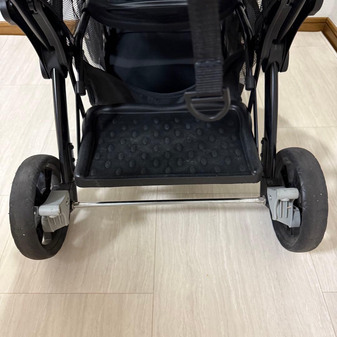 【美品】二人でゴーDX 2人乗りベビーカー