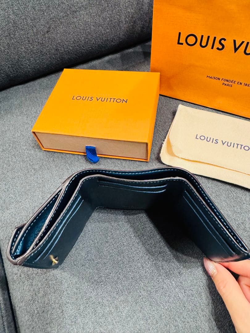 ルイヴィトン LOUIS VUITTON 「ポルトフォイユ・セレスト」ミニ財布
