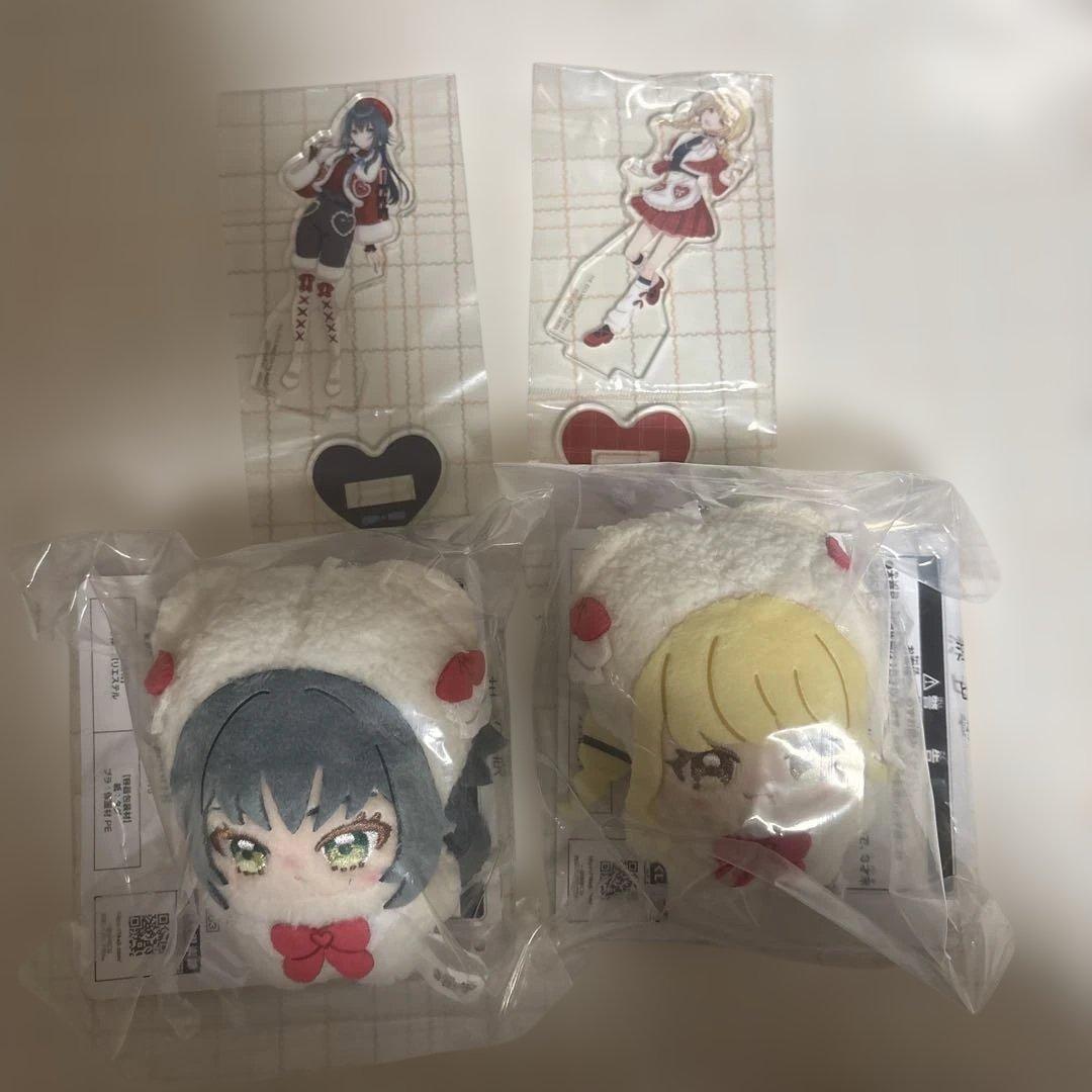 学マス 一番くじ ぬいぐるみ Ｆ賞 藤田ことね 月村手毬 アクリルスタンド