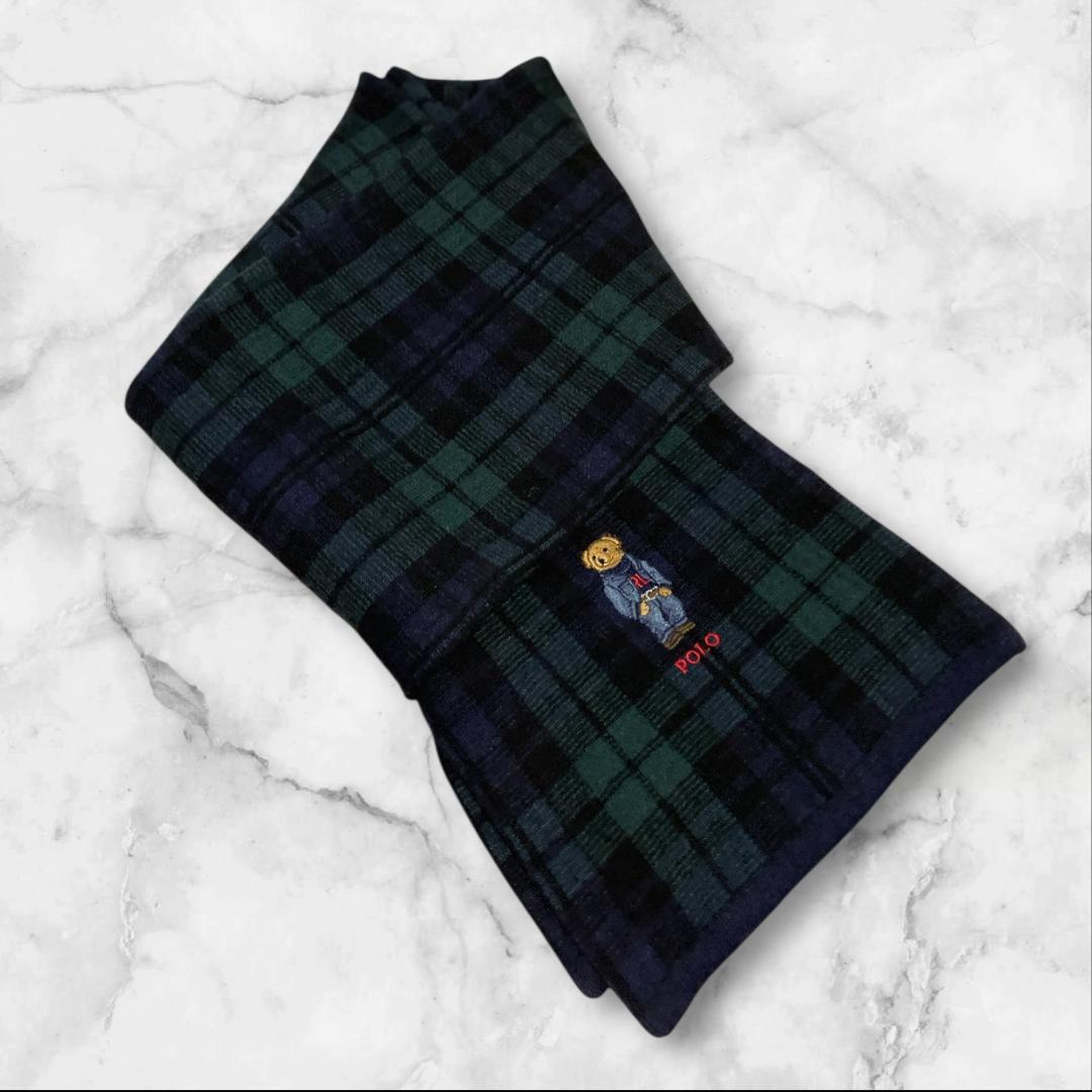 POLO RALPH LAUREN ポロベア マフラー 箱タグ付