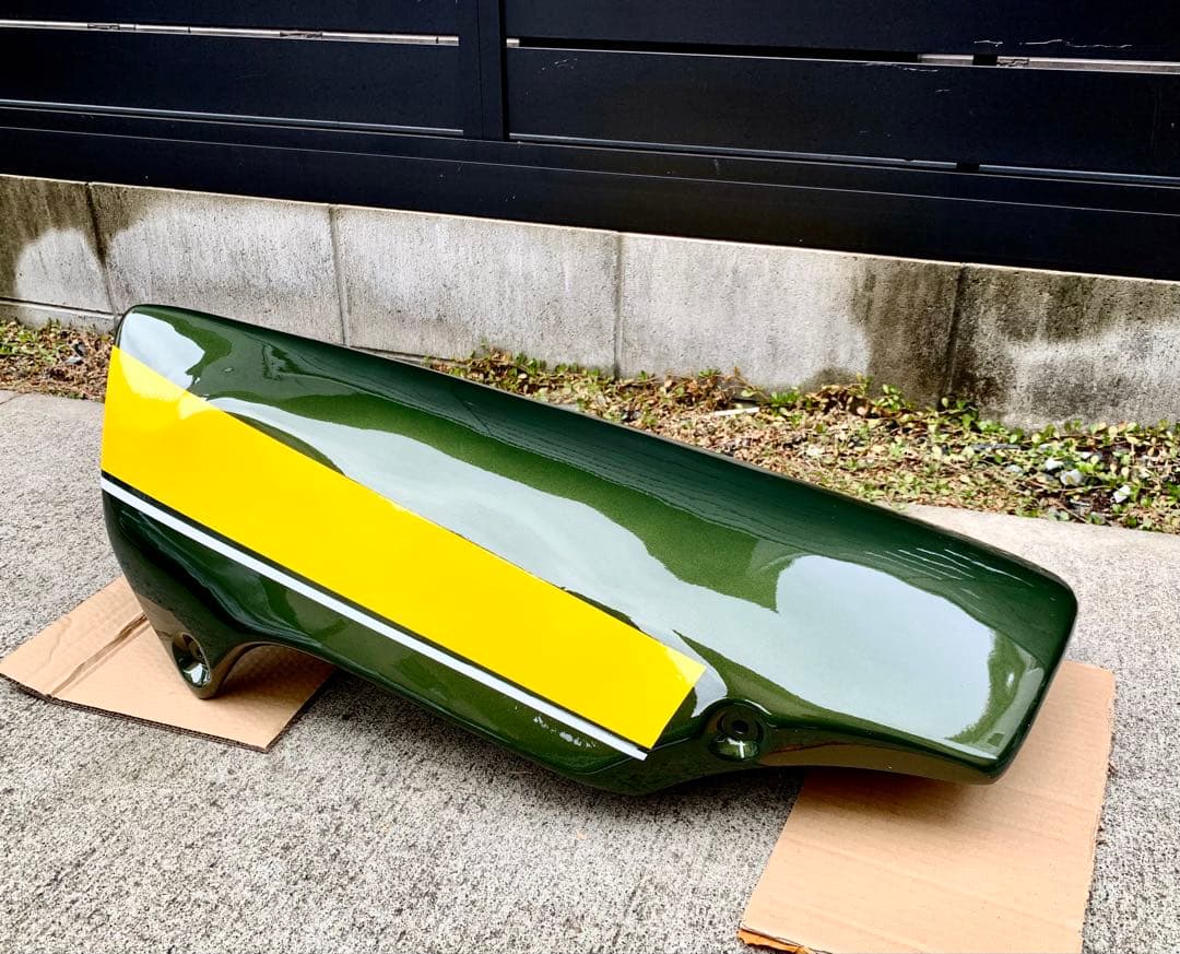 おひとつ限り！ Z900RS アンダーカウル キャンディトーングリーン 社外品