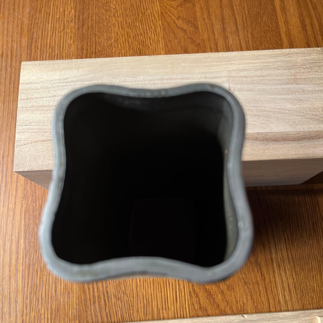 伝統工芸 #高岡鉄器　金属製 花器