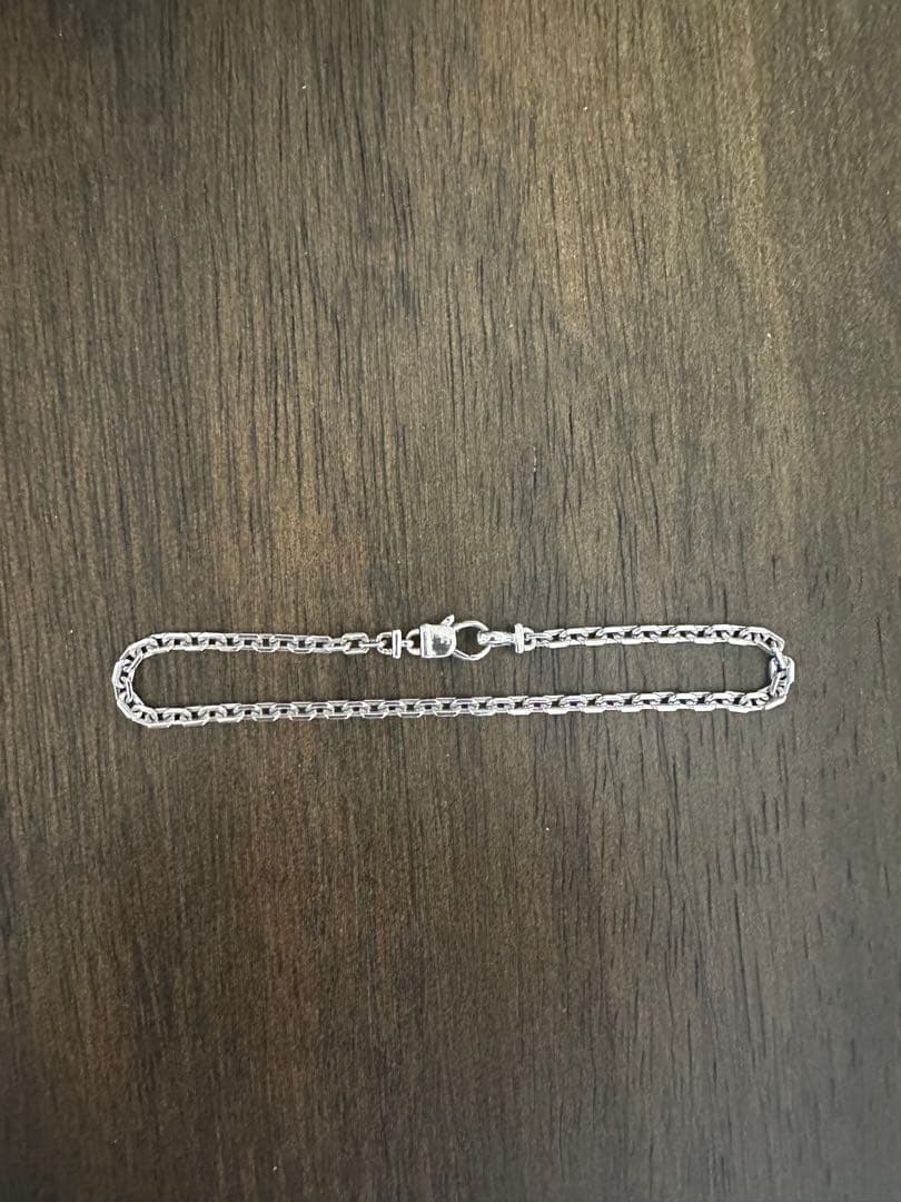 シルバーリンクチェーンブレスレットトムウッド