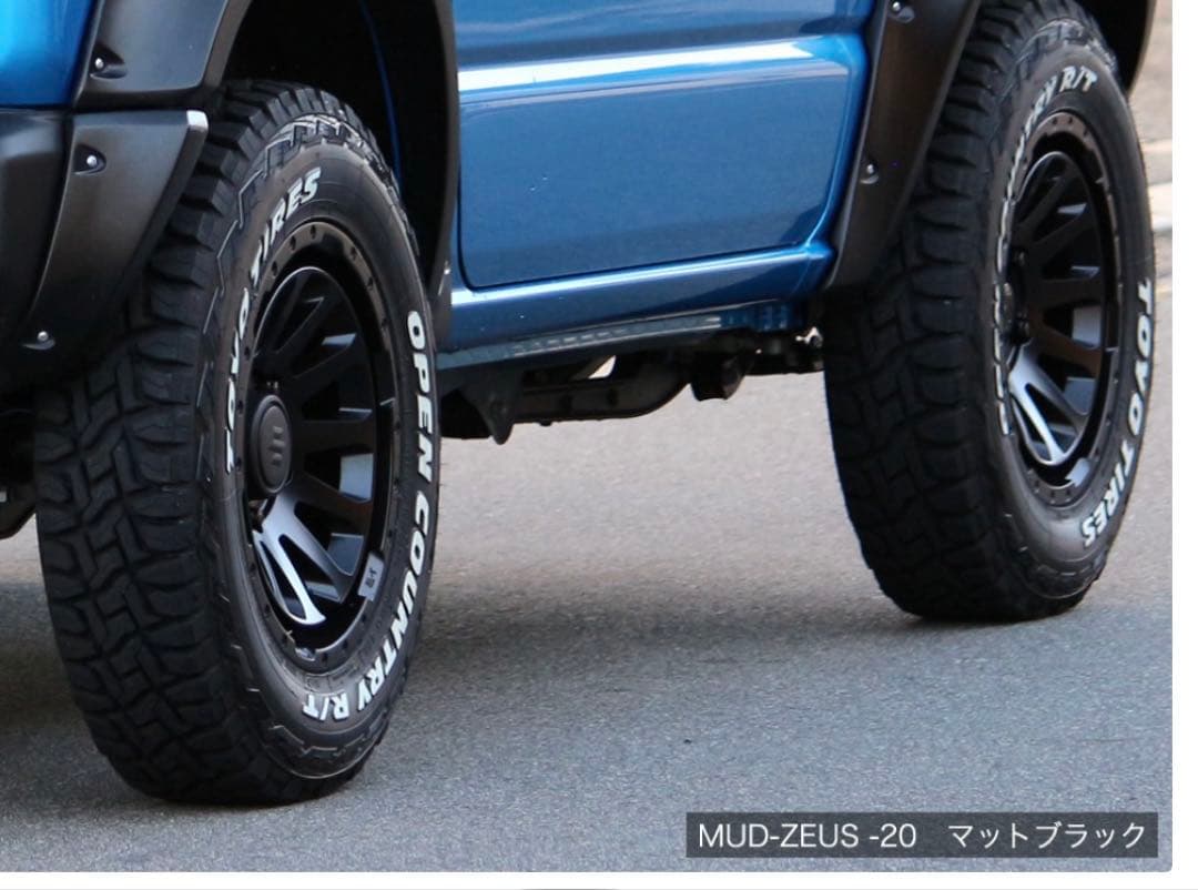 ジムニー タイヤホイールセット185/85R16 ホワイトレター