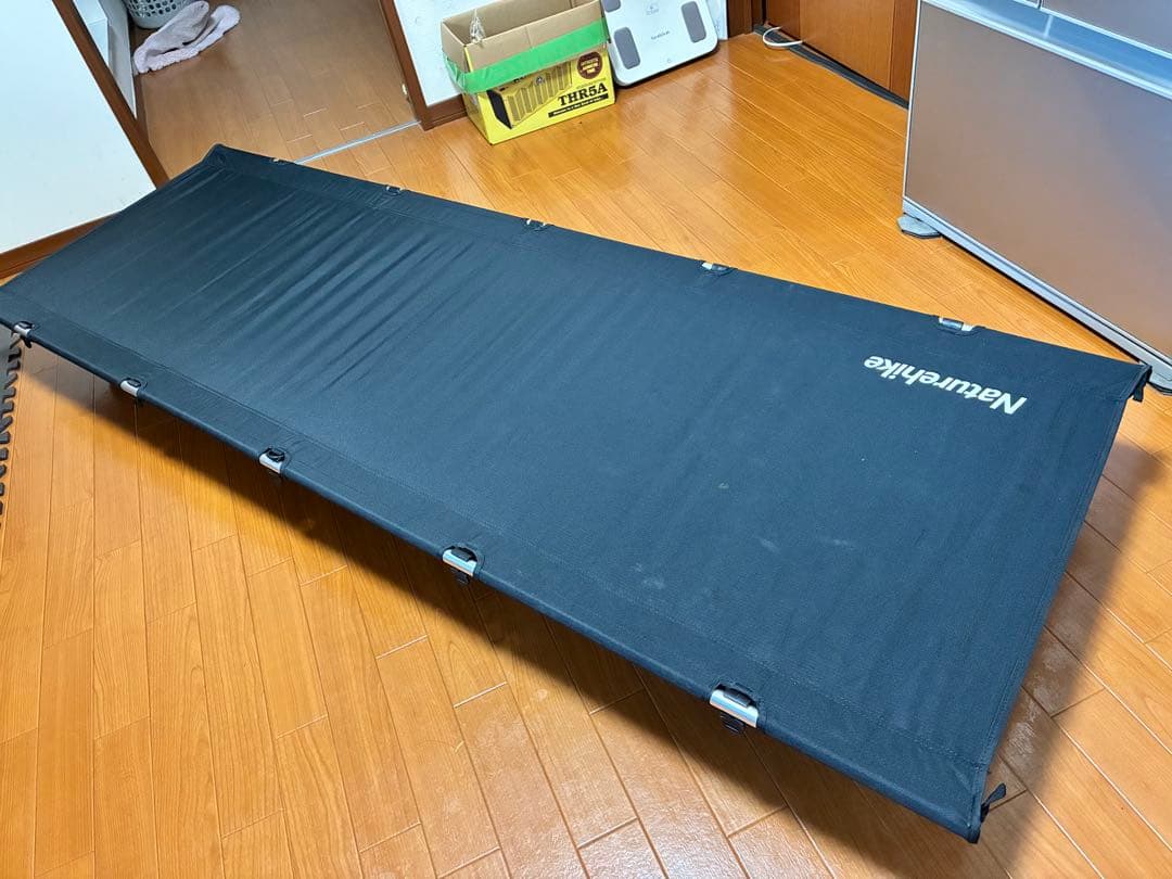 Naturehike 折りたたみコット 黒　美品　ネイチャーハイク