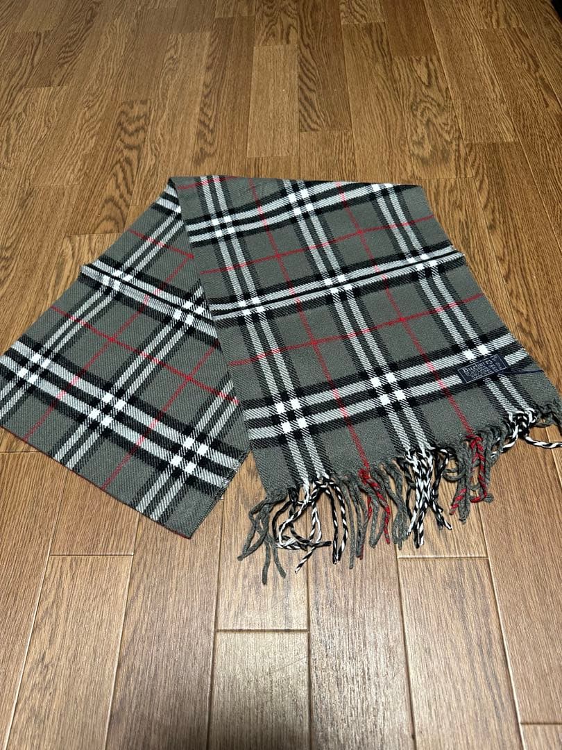 バーバリーマフラー　新品　未使用　England産