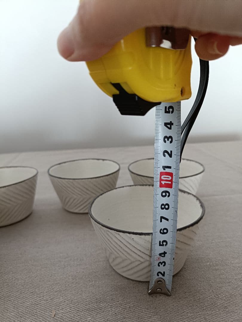 石岡信之　ヘリンボーン模様 ドラ鉢、小鉢5点セット