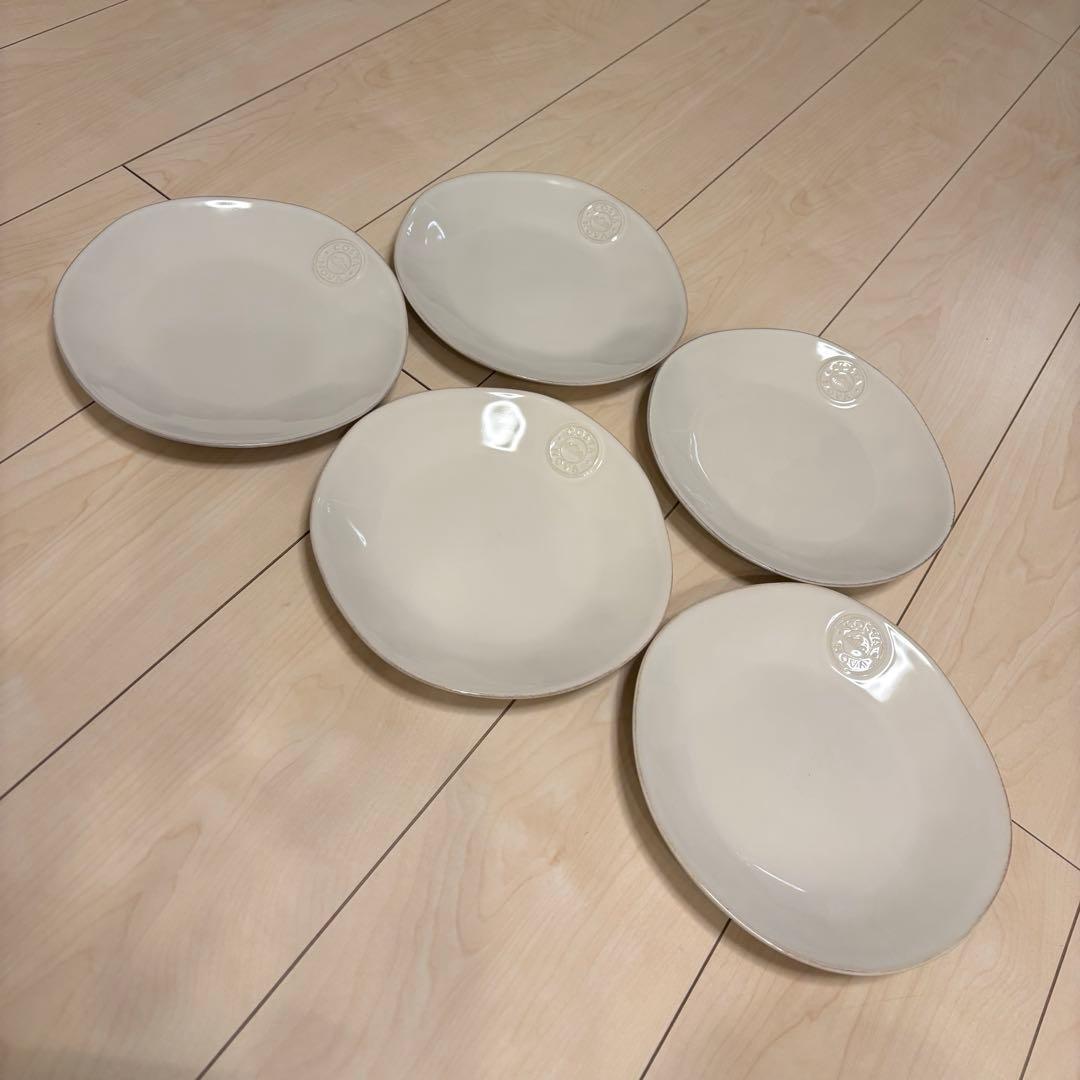 コスタノバ　皿　ホワイト　5枚