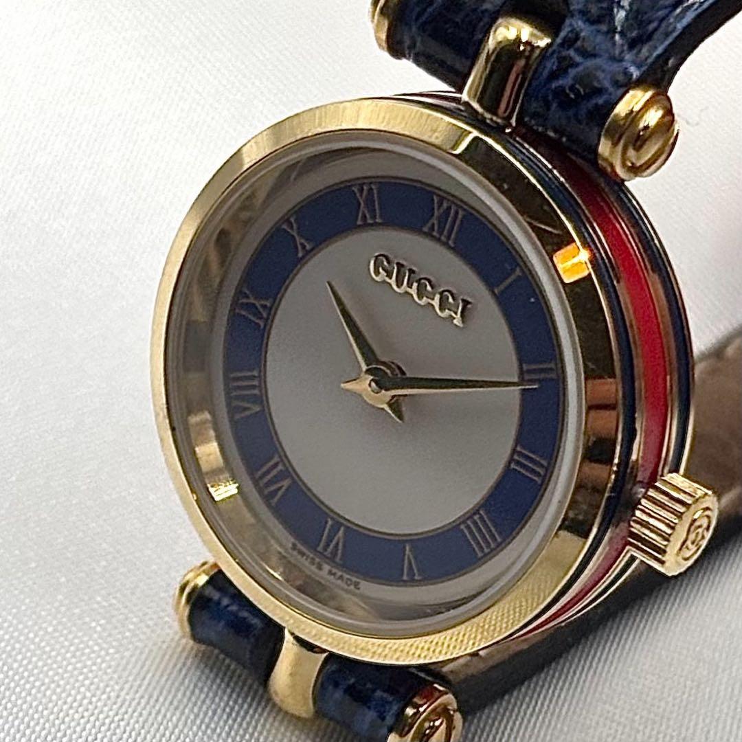 稼働品 GUCCI グッチ 腕時計 レディース 2000L GG y2k 311