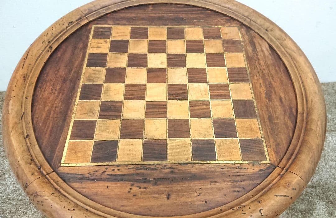 ビンテージ クラシック チェス テーブル サイドテーブル