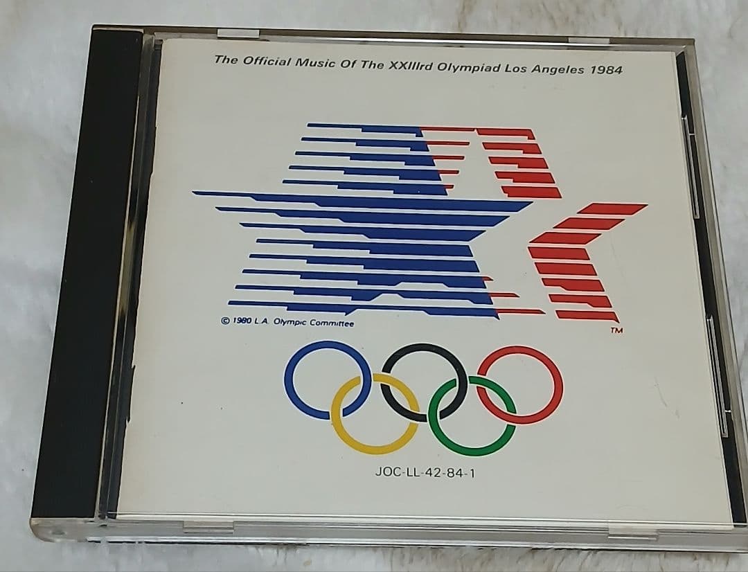 希少　1984年ロサンゼルスオリンピック公式音楽CD　ソニー