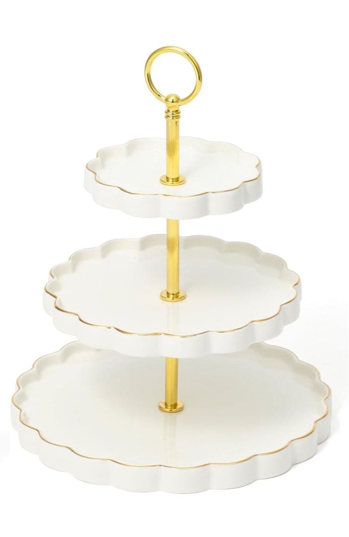 Francfranc 3 Tier Stand ホワイト　再入荷予定なし