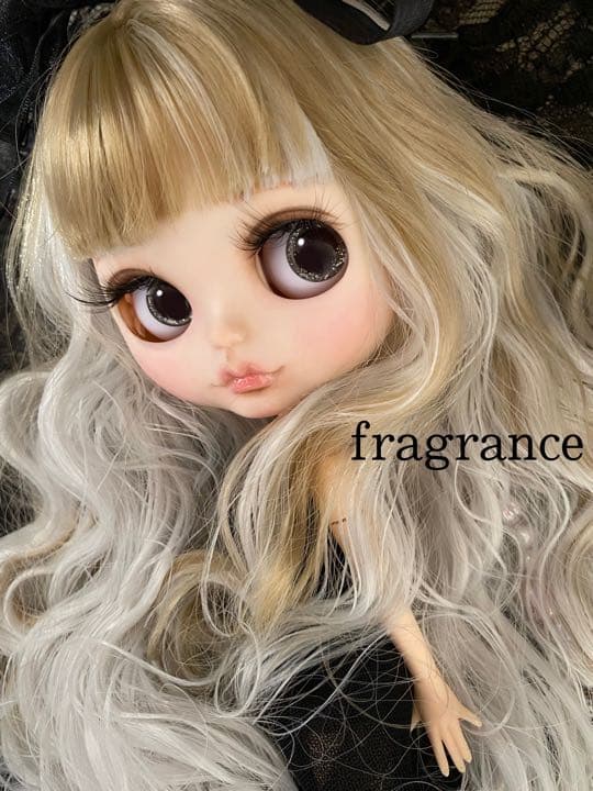 #4-10-3 ♡カスタムアイシードール♡ 海外ドール　ブロンドシルバーmix