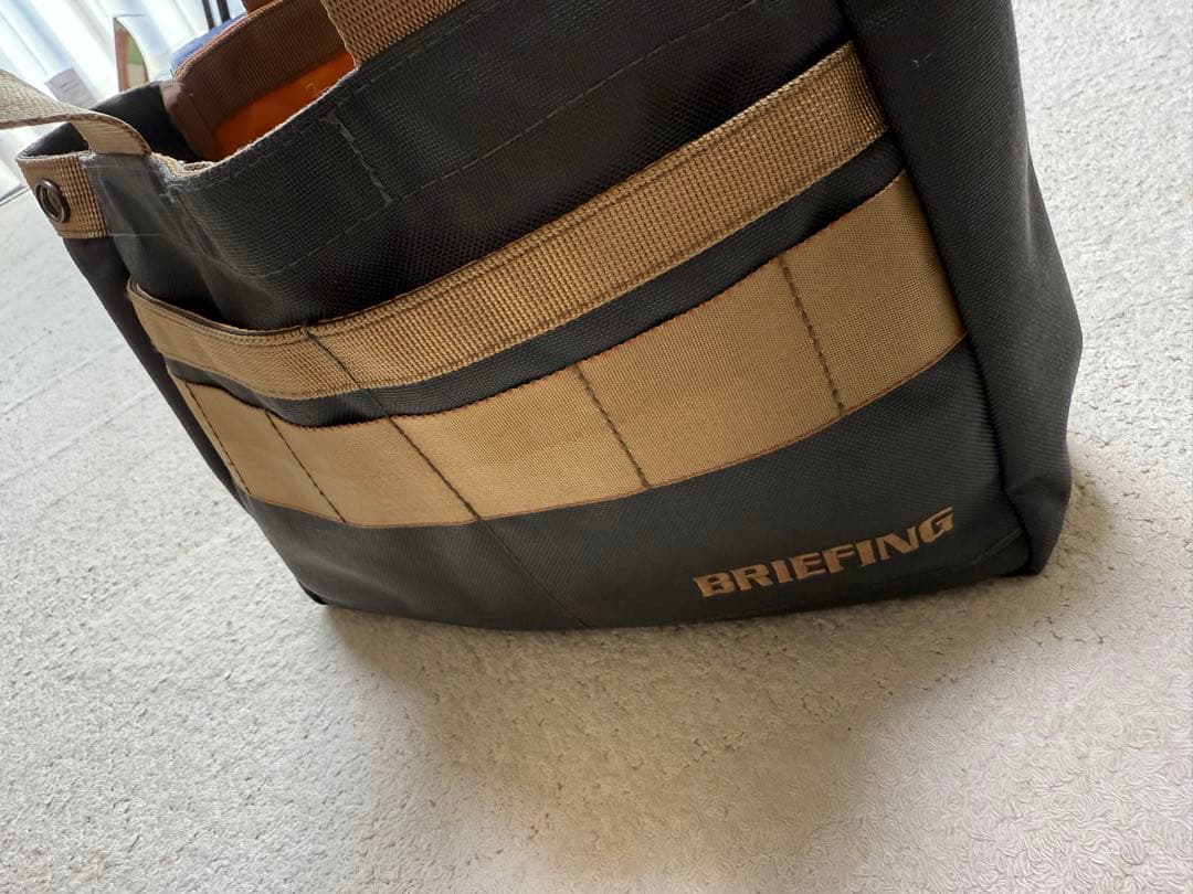 BRIEFING トートバッグ 限定スティール
