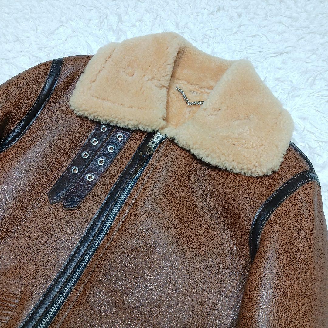 ✨新品同様✨Curphey Leather　B-3　ムートンジャケット　M
