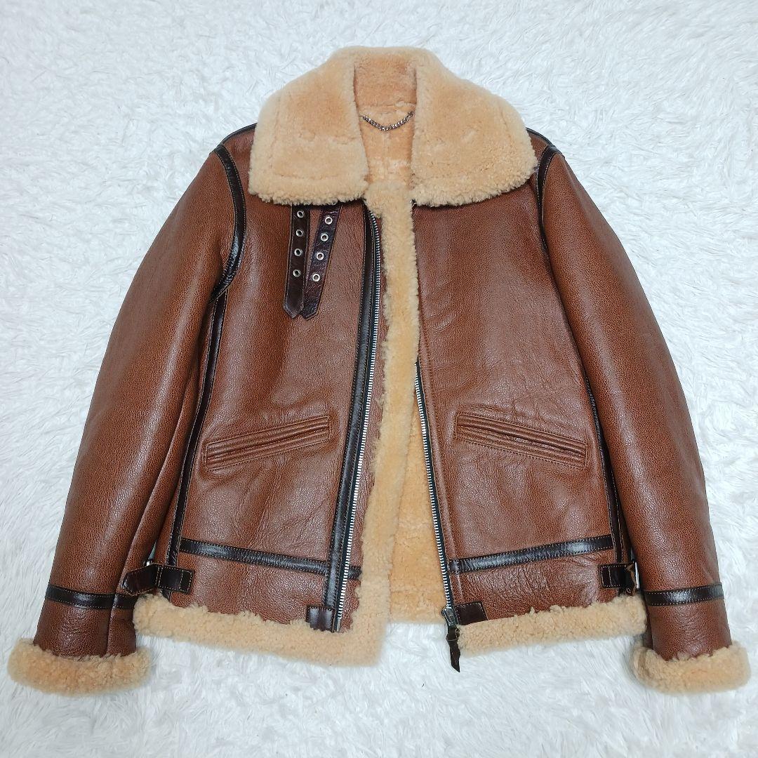 ✨新品同様✨Curphey Leather　B-3　ムートンジャケット　M