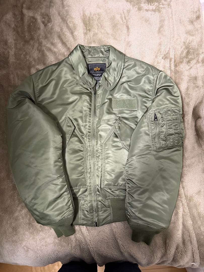 【本日まで】ALPHA アルファ　CWU-45/P〔N〕　MA1