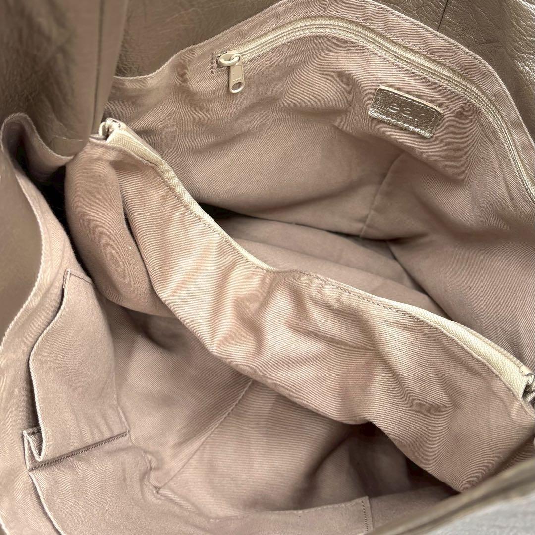 【美品】 ear PAPILLONNER うさぎ ハンド バッグ シルバー