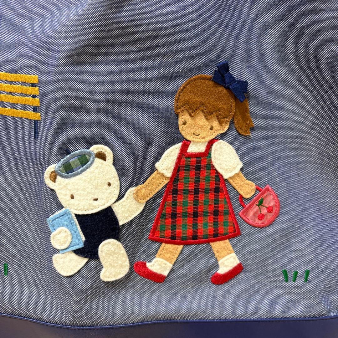 【専用】ファミリア デニムトートバッグ