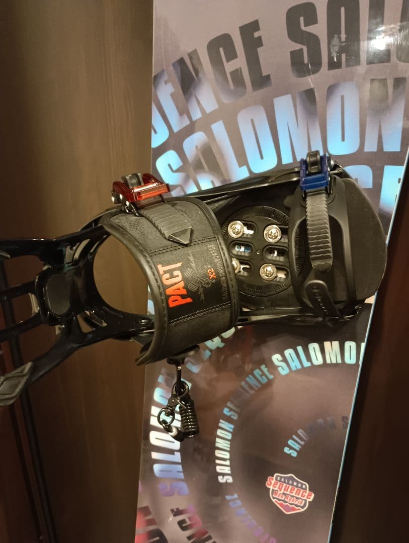 SALOMON SEQUENCE 156cm + PACT Lサイズ ケース付