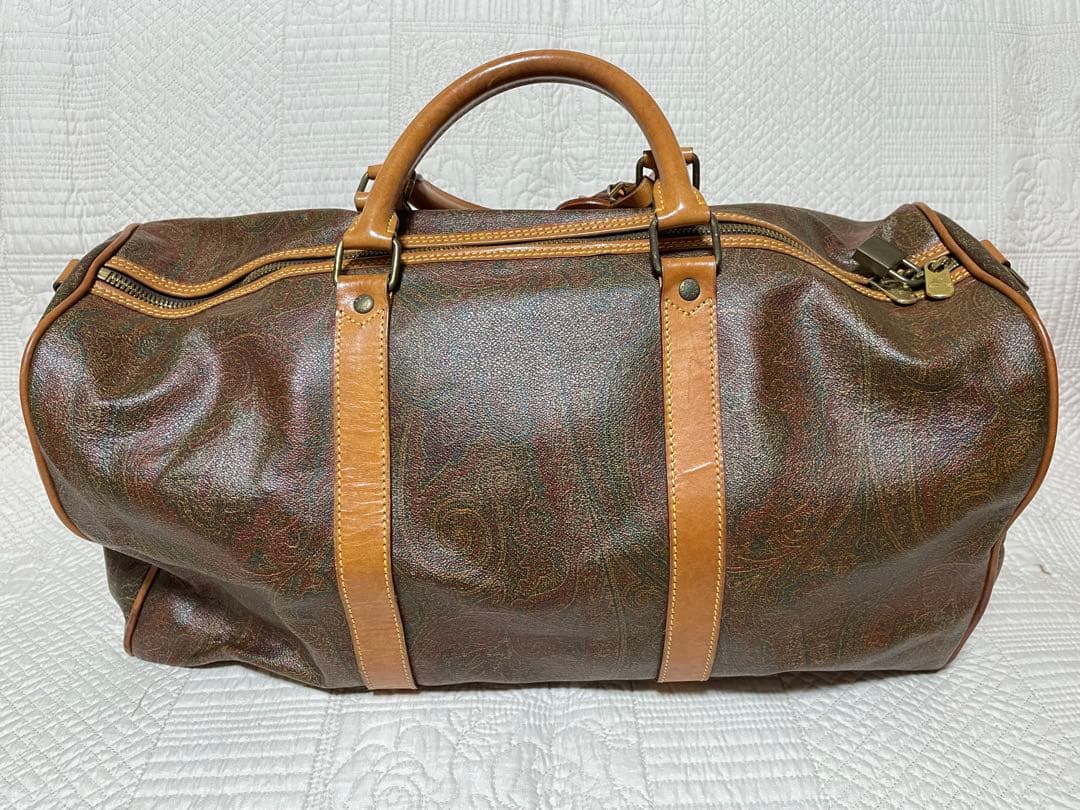 ETRO エトロ ボストンバッグ　ポーチ付き