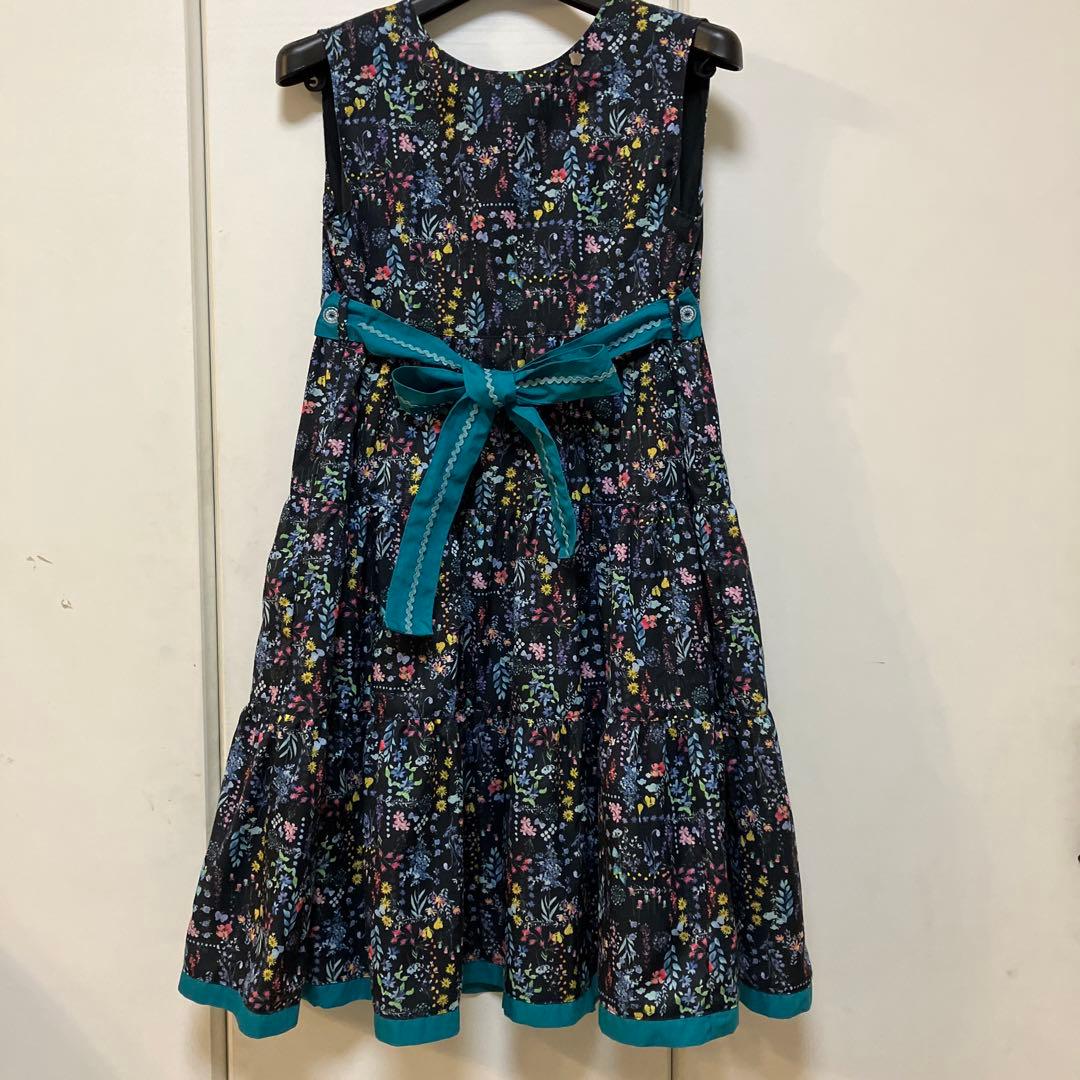 セール　最終お値下げ　新品　アナスイミニ　ボタニカルワンピース　LL