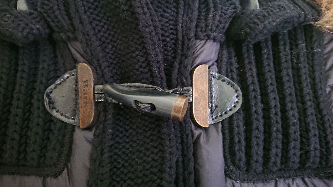 BARKダッフルコート ニットダウン S