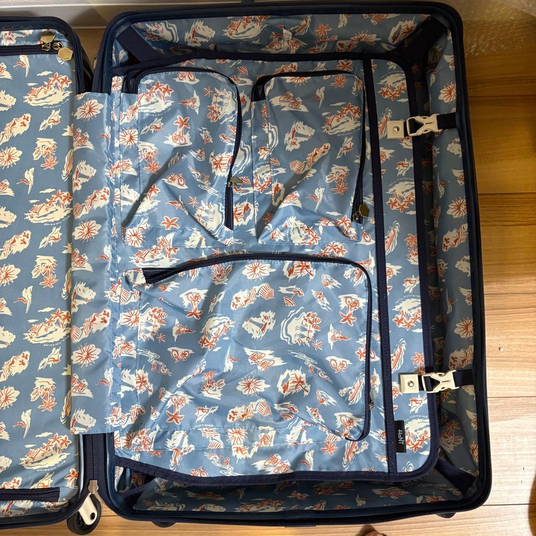 断*す様 Ace HaNT mine スーツケース 75L 4輪/ネイビー