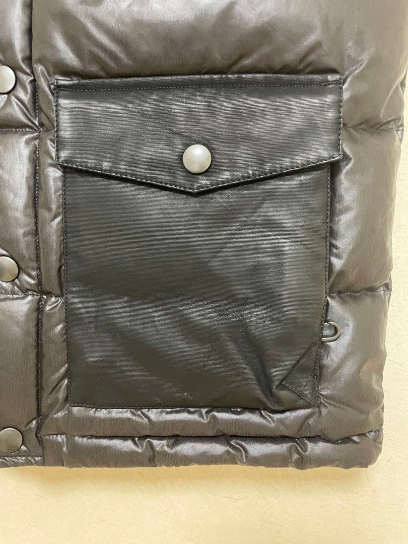 BURTON HERITAGE ダウン ベスト S ブラック 黒 バートン