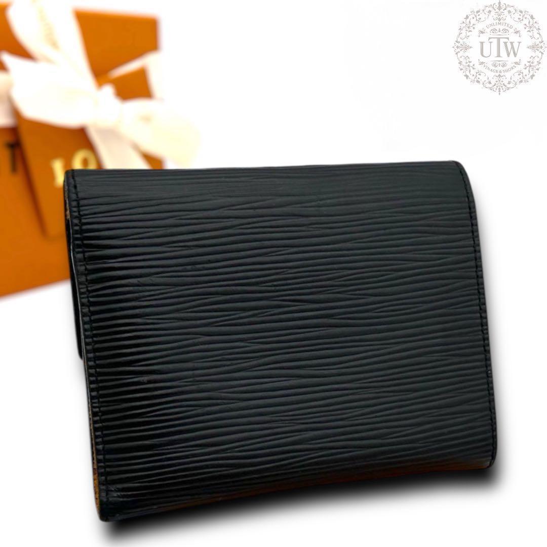 希少品　ルイヴィトン エピ ポルトフォイユ　ヴィクトリーヌ　折財布