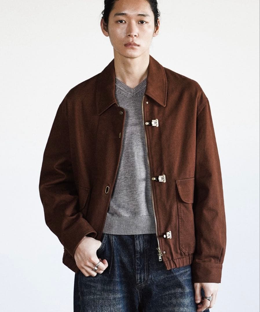 L TOGGLE TWILL DECK BLOUSON サイズ　M