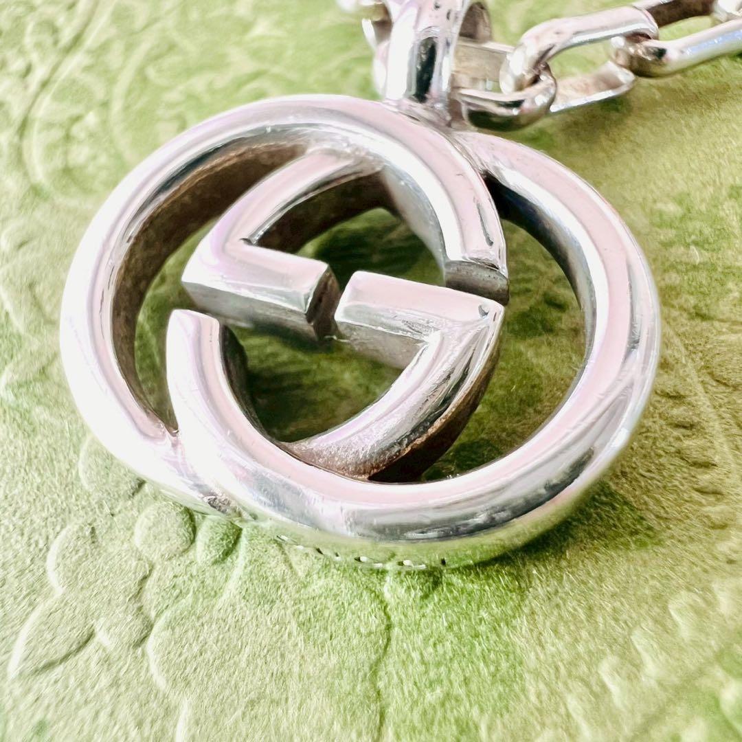✨極美品✨GUCCI　グッチ　ネックレス　インターロッキング　GGロゴ