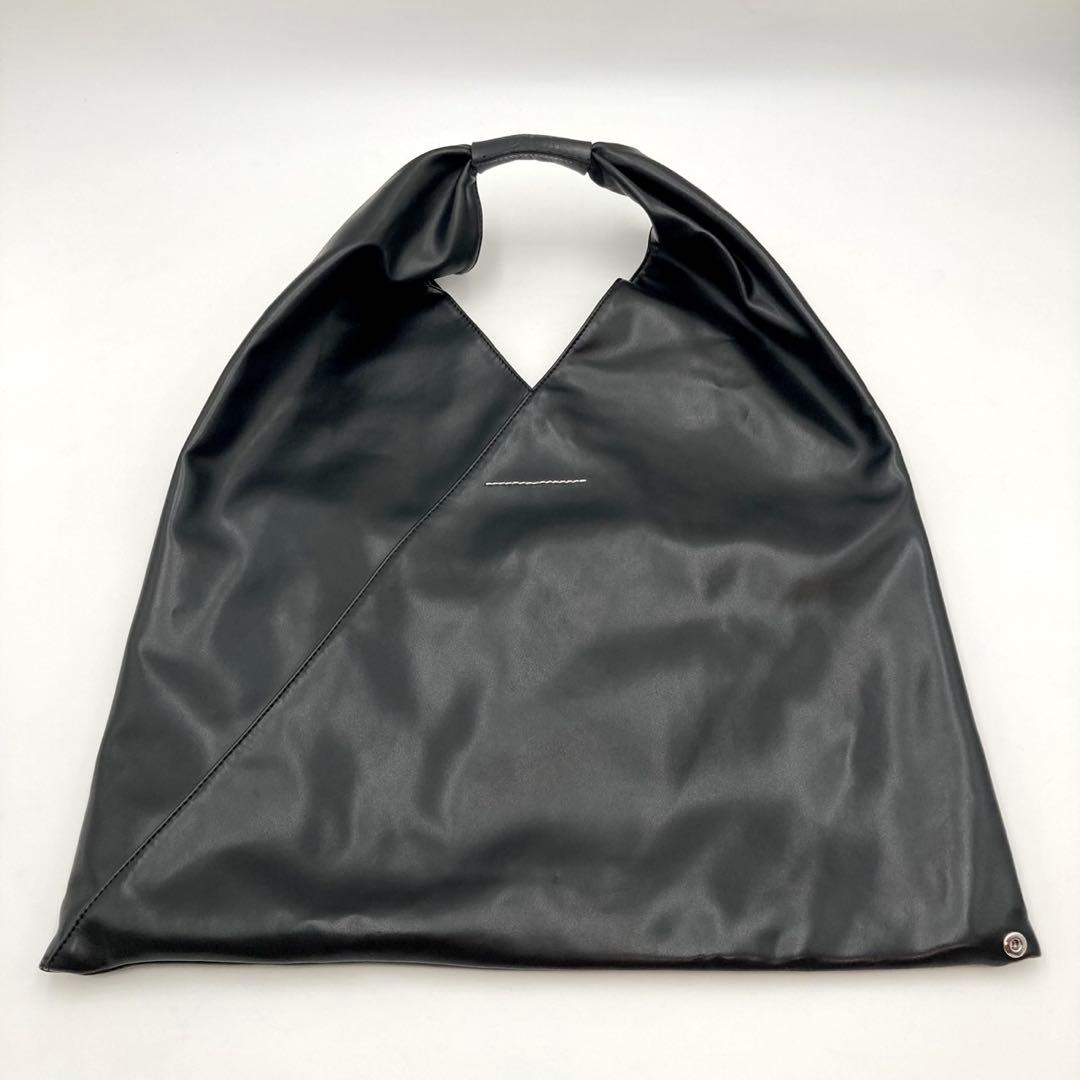 low✨ MM6メゾンマルジェラ ジャパニーズ クラシック バッグ 黒